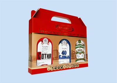 упаковка для набора алкоголя