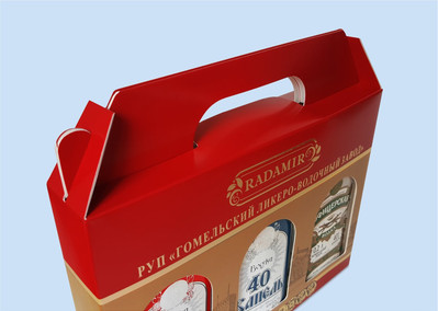 групповая упаковка для водки