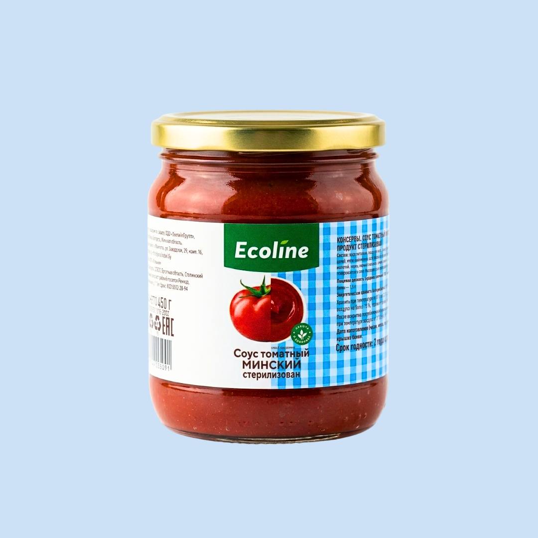 этикетка для томатного соуса