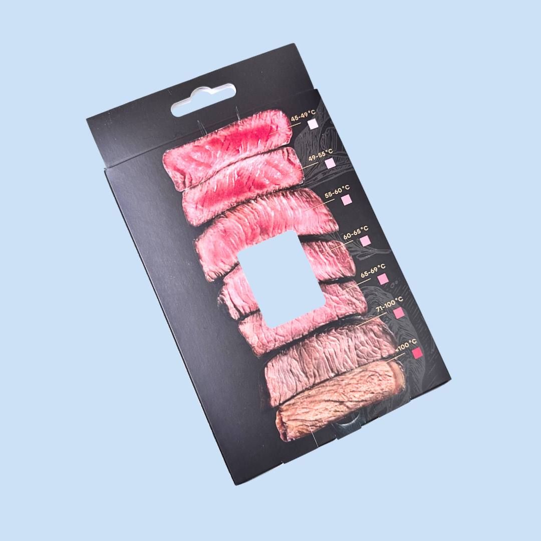 готовая упаковка для стейка с окошком